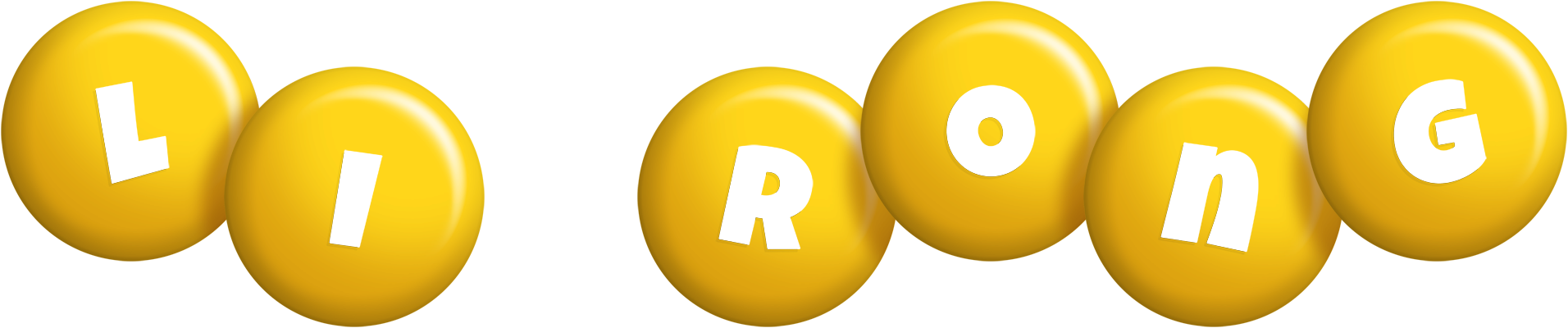 Li Rong candy-yellow logo